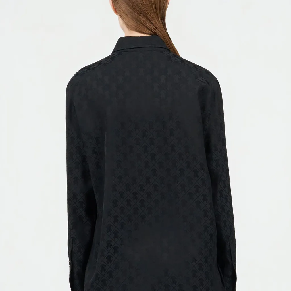 Roberto Cavalli Monogram Jacquard Shirt