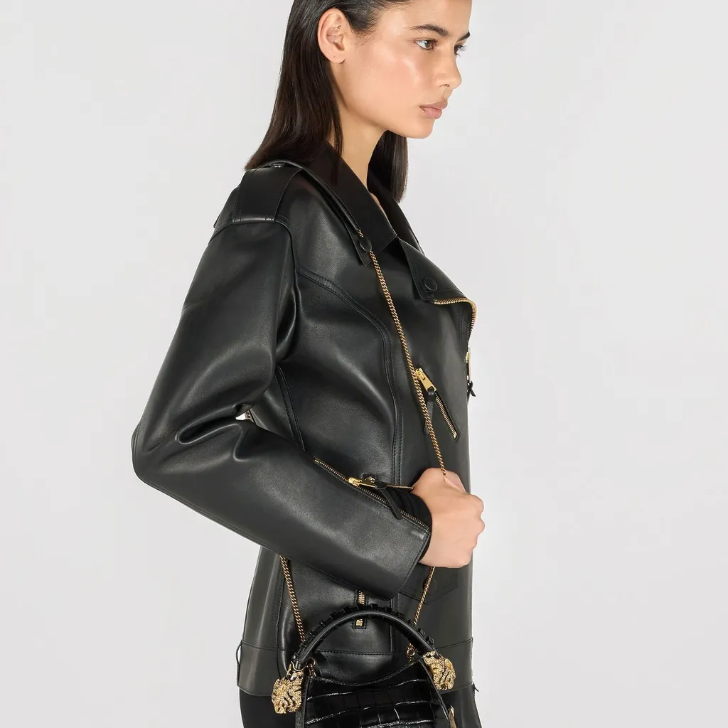 Roberto Cavalli Mini Roar Crossbody Bag