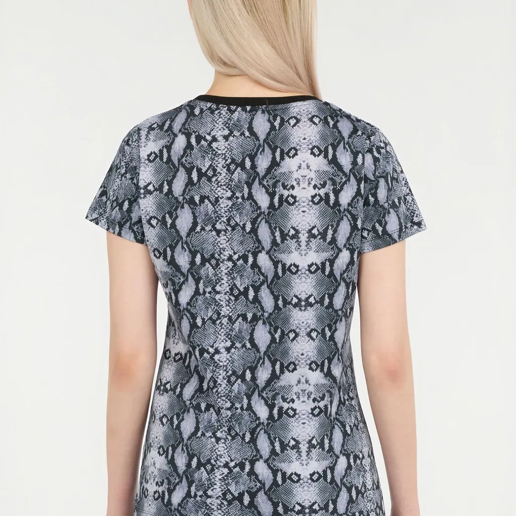 Roberto Cavalli Snake Print T-Shirt