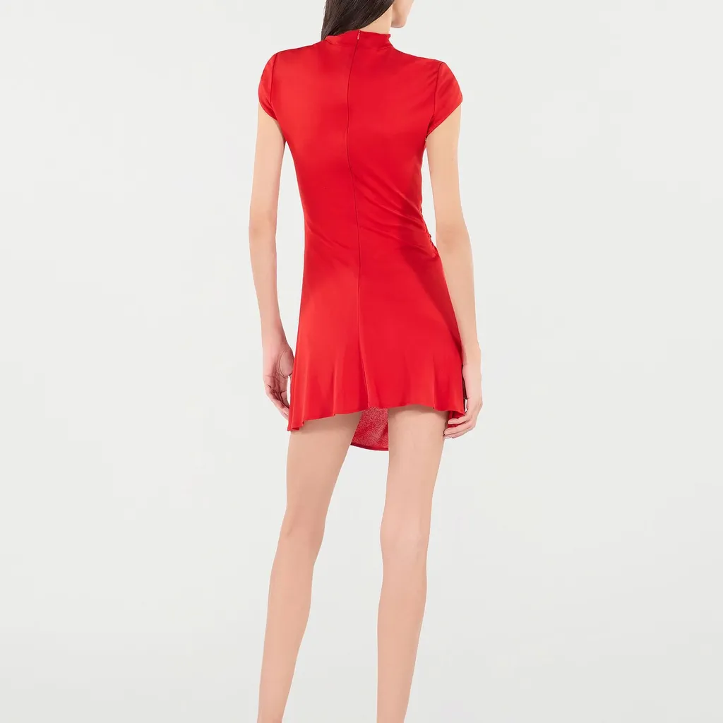 Roberto Cavalli Ruched Mini Dress