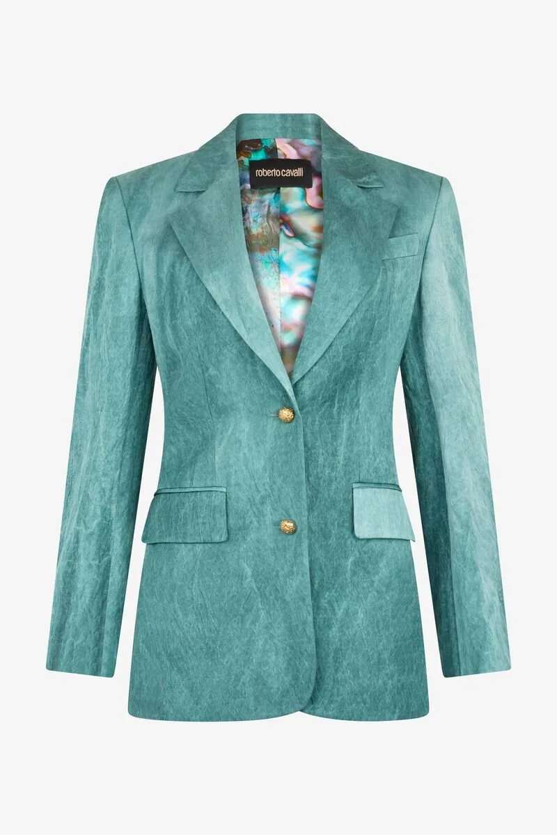 Roberto Cavalli Single-Breasted Blazer