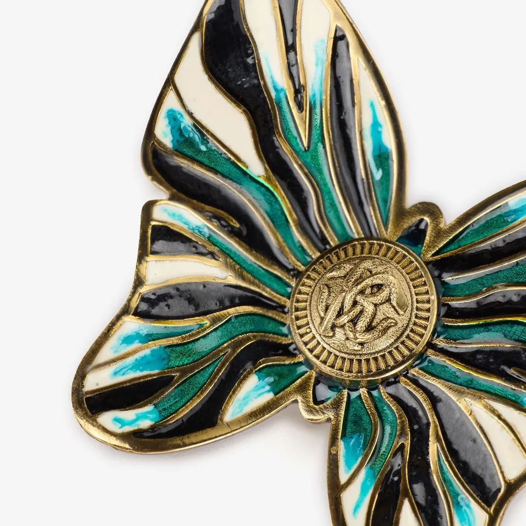 Roberto Cavalli Ray Of Sea Butterfly Hair Clip