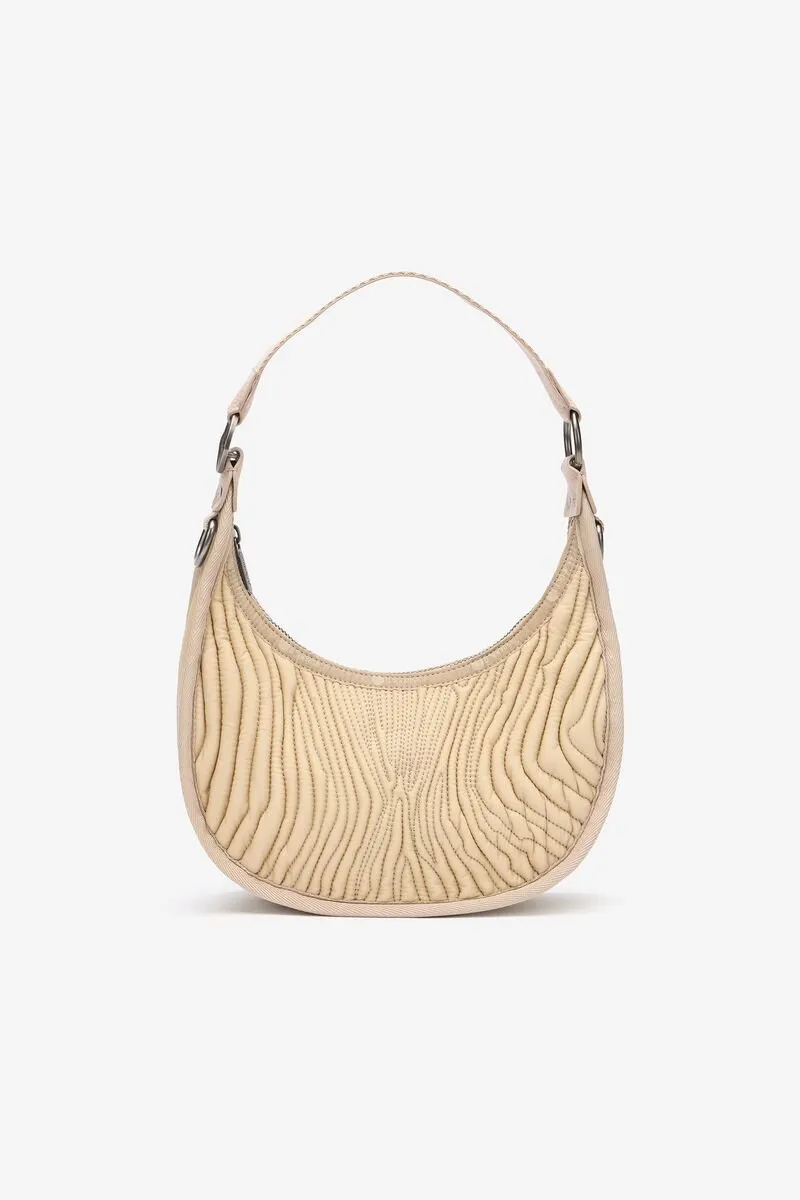 Roberto Cavalli Matelassé Hobo Shoulder Bag