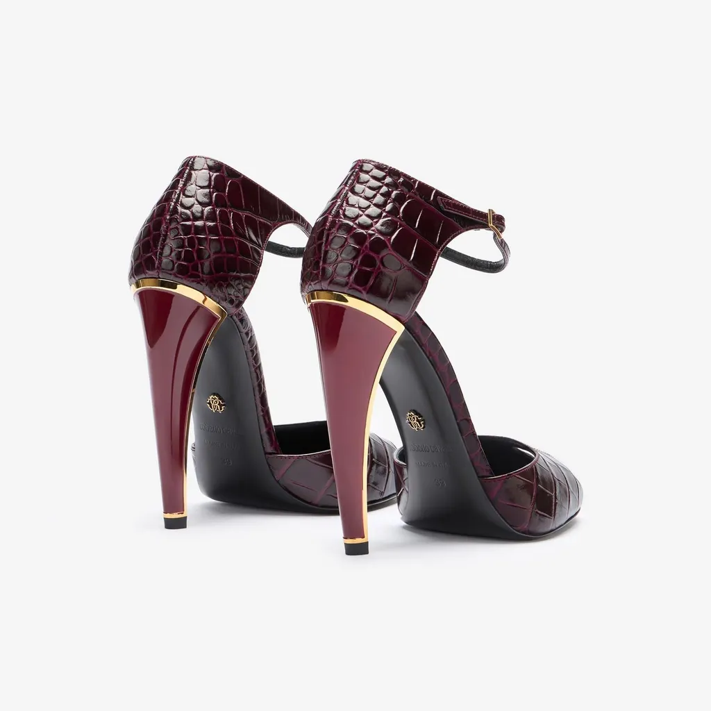 Roberto Cavalli Fang Heel Pumps