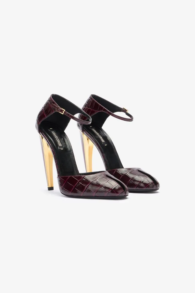 Roberto Cavalli Fang Heel Pumps