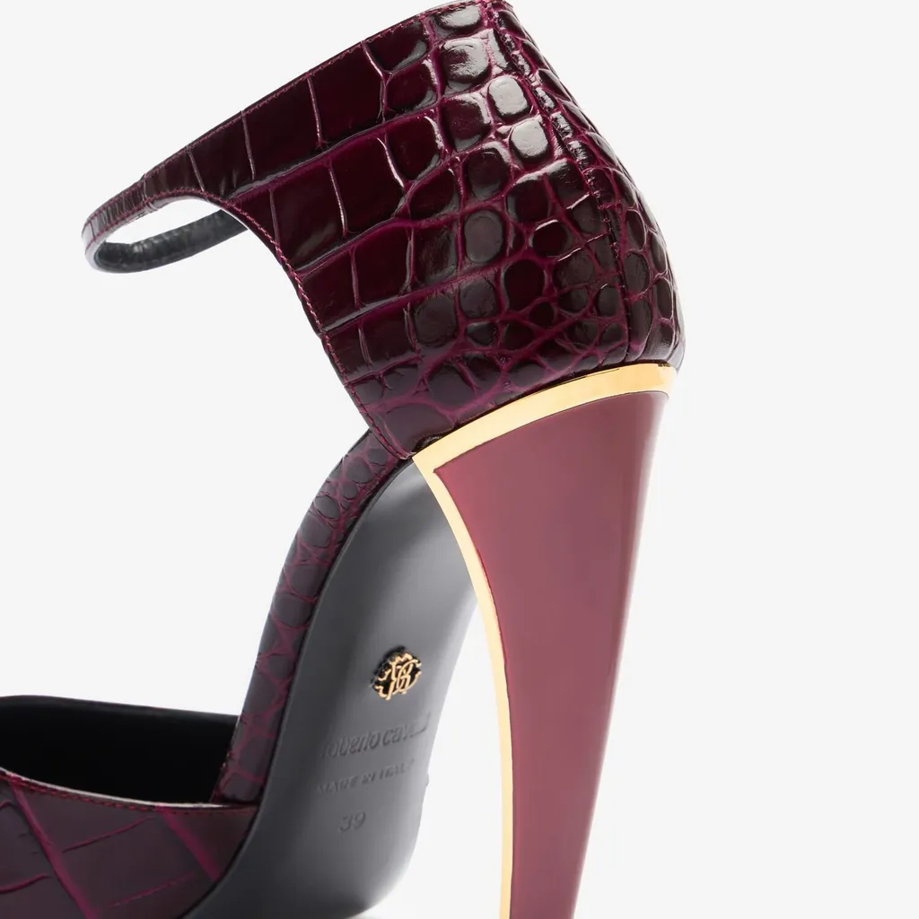 Roberto Cavalli Fang Heel Pumps