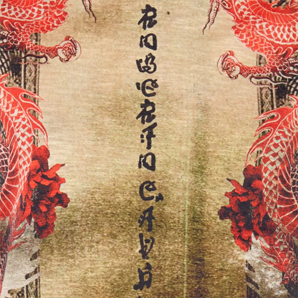 Roberto Cavalli Oriental Print T-Shirt