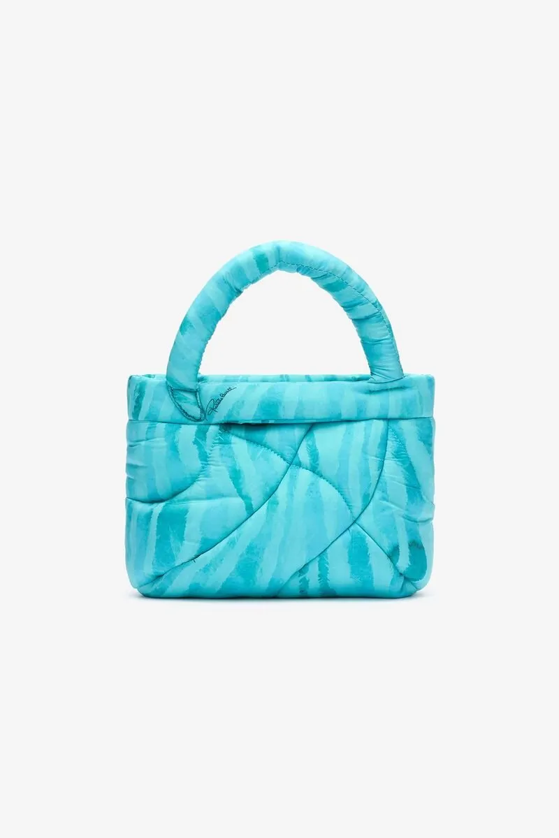 Roberto Cavalli Quilted Animalier Shoulder Bag