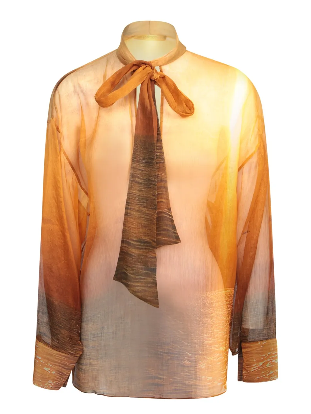 Roberto Cavalli Strapped Printed Shirt