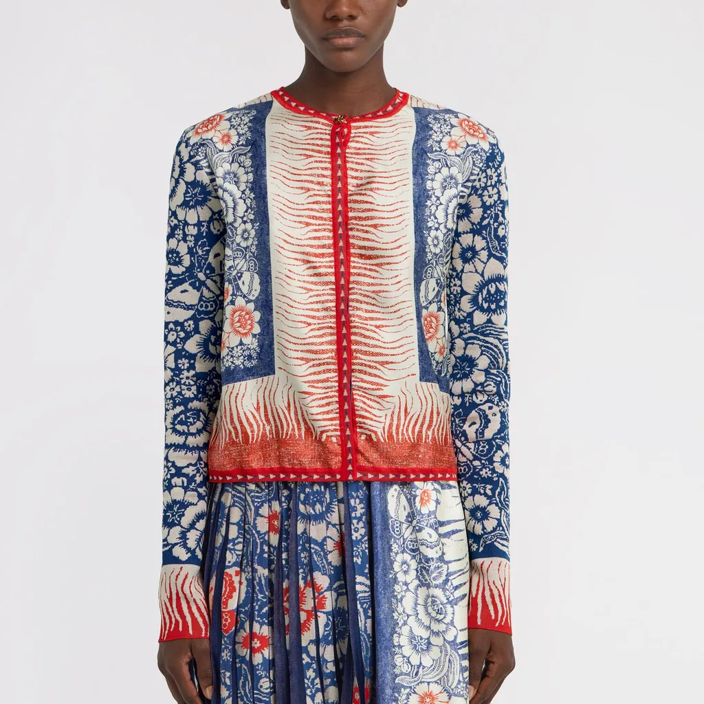 Roberto Cavalli Bandana Printed Sweater