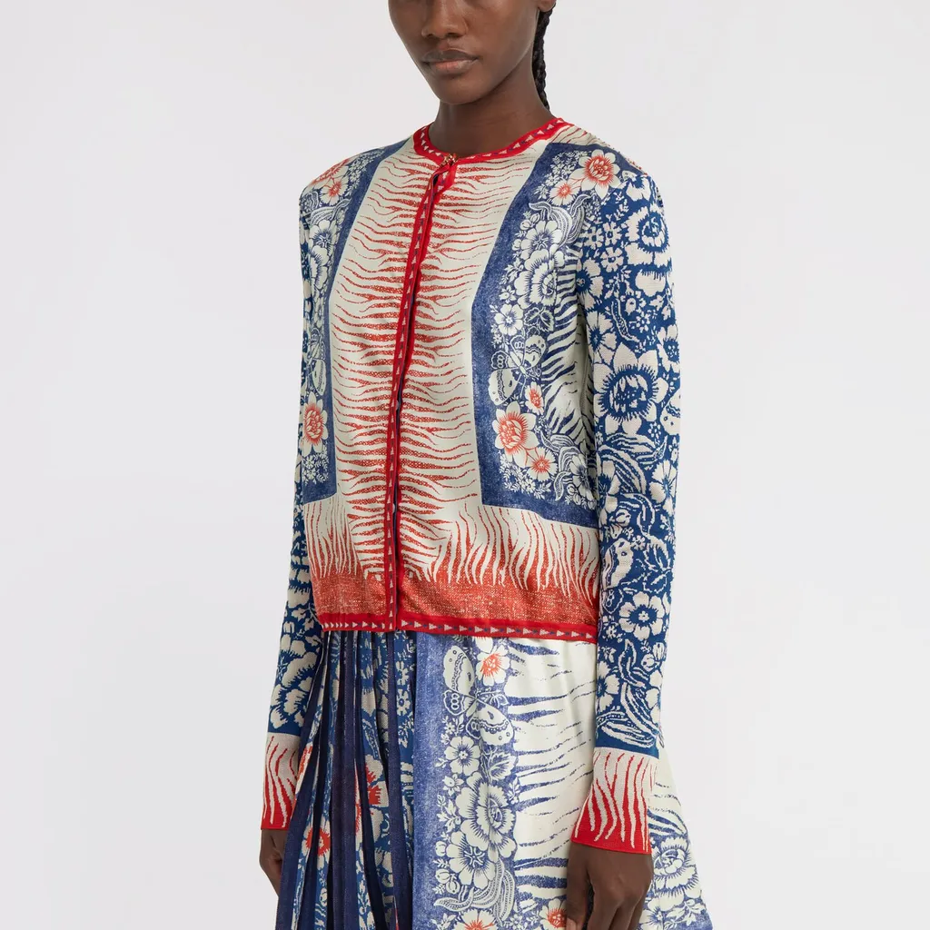 Roberto Cavalli Bandana Printed Sweater
