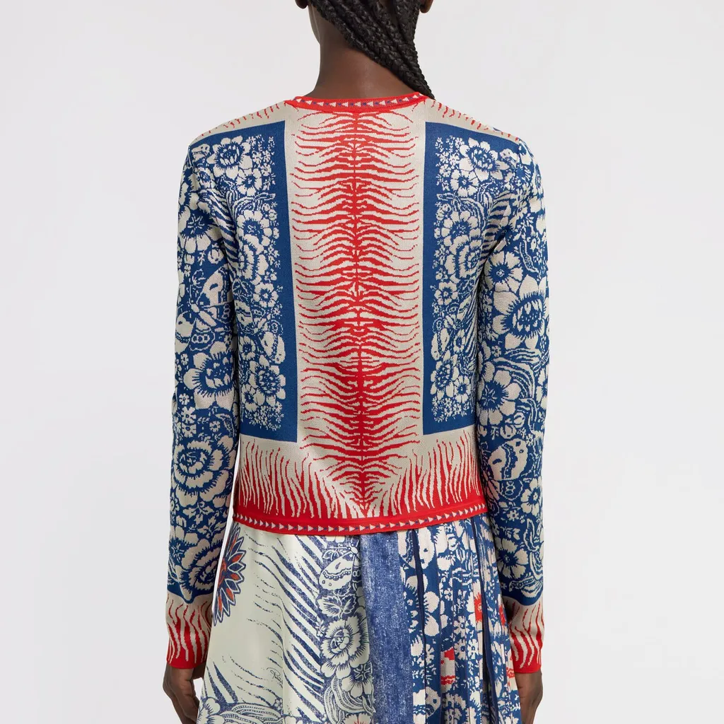 Roberto Cavalli Bandana Printed Sweater