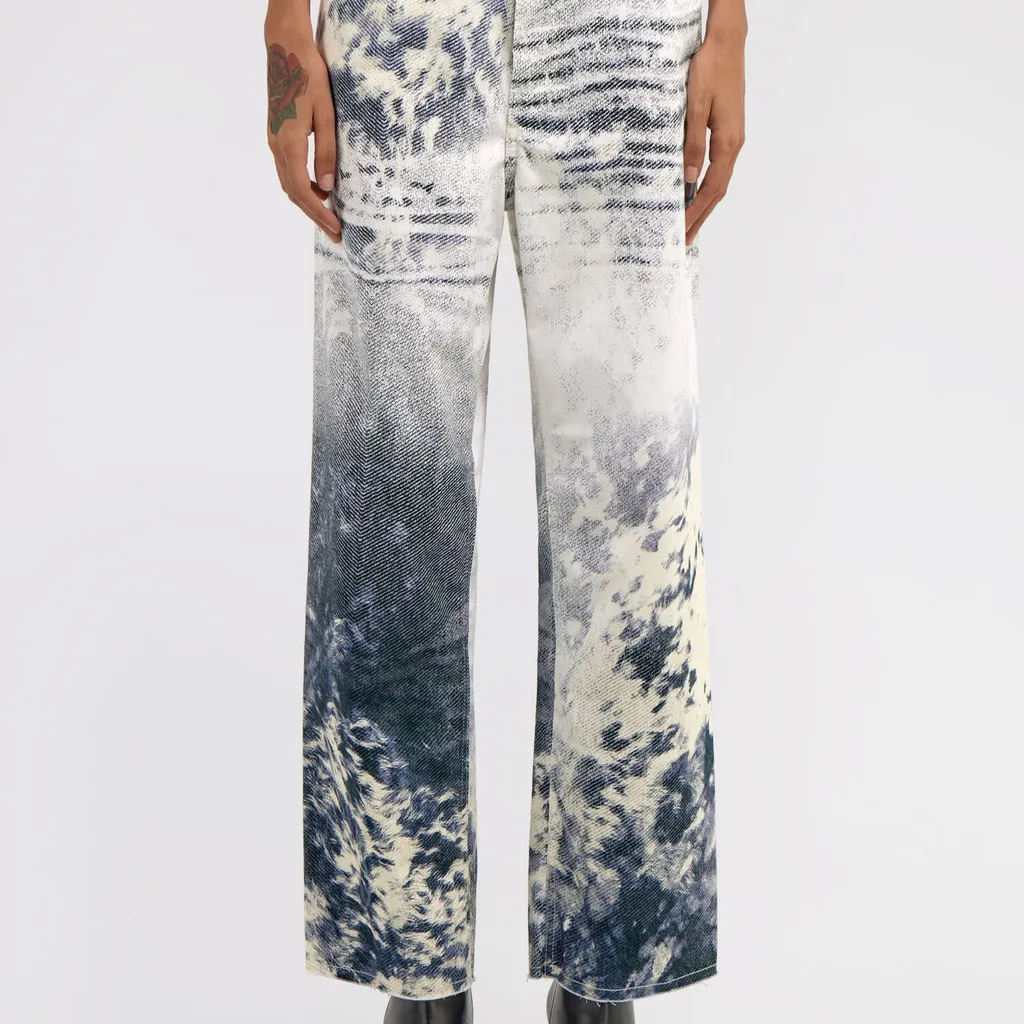 Roberto Cavalli Appaloosa Printed Jeans