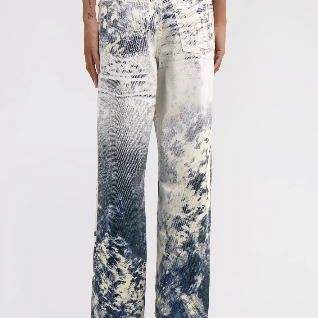 Roberto Cavalli Appaloosa Printed Jeans