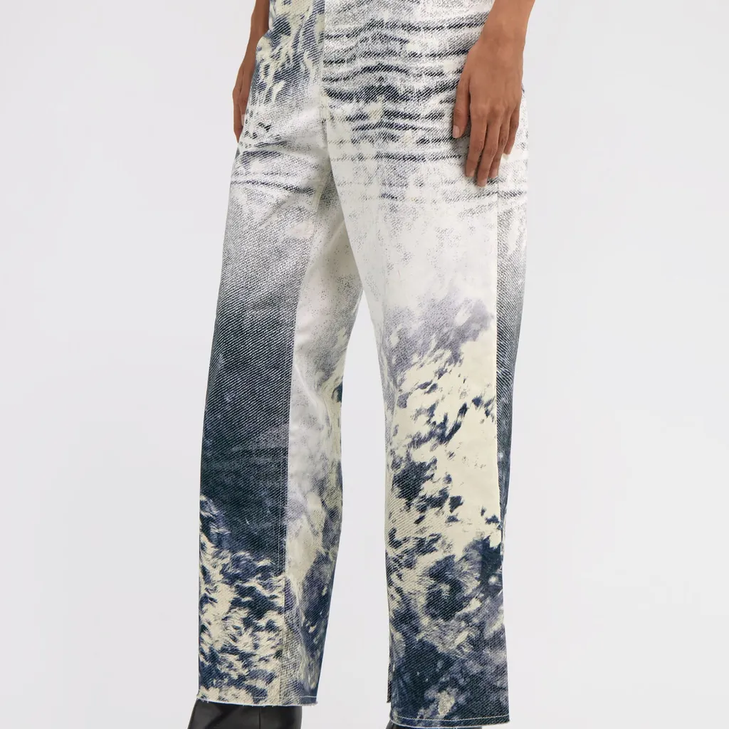 Roberto Cavalli Appaloosa Printed Jeans