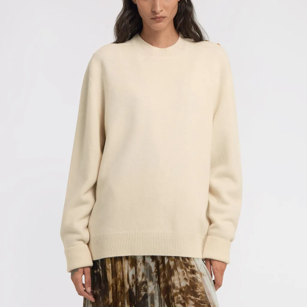 Roberto Cavalli Long-Sleeved Crewneck Pullover