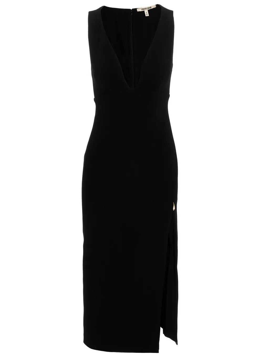 Roberto Cavalli Tiger Tooth Sleeveless Dress