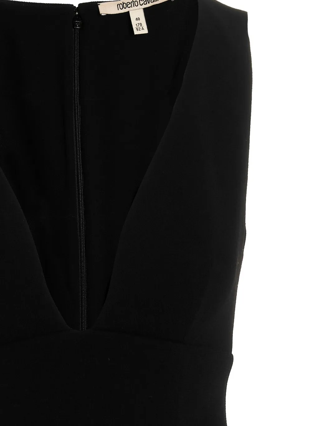 Roberto Cavalli Tiger Tooth Sleeveless Dress