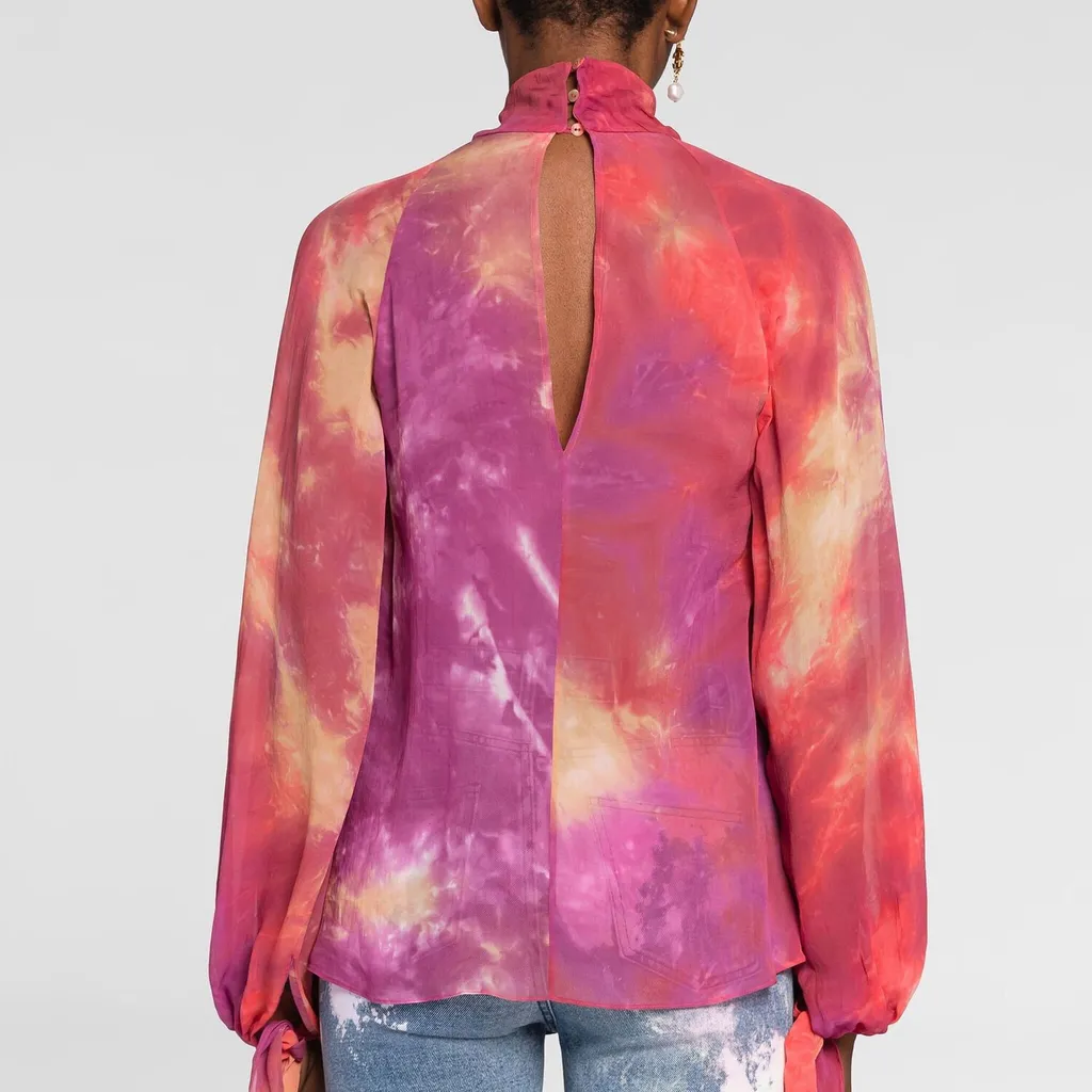 Roberto Cavalli Tie Dye Top