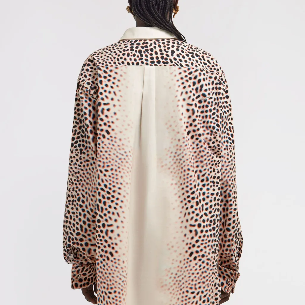 Roberto Cavalli Shark Print Shirt