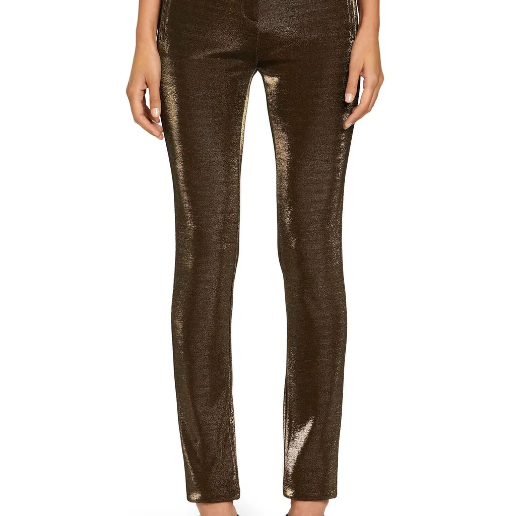 Roberto Cavalli Lurex Skinny Trousers