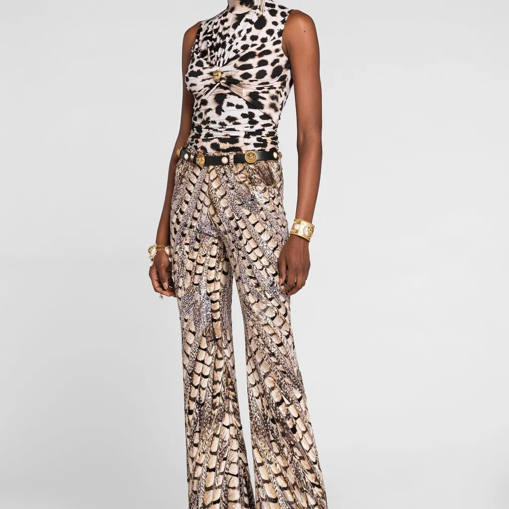 Roberto Cavalli Murena Print Top