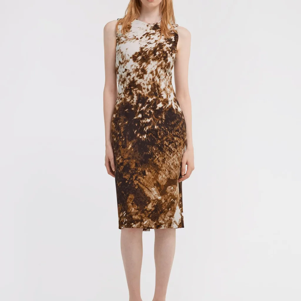 Roberto Cavalli Appaloosa Printed Dress