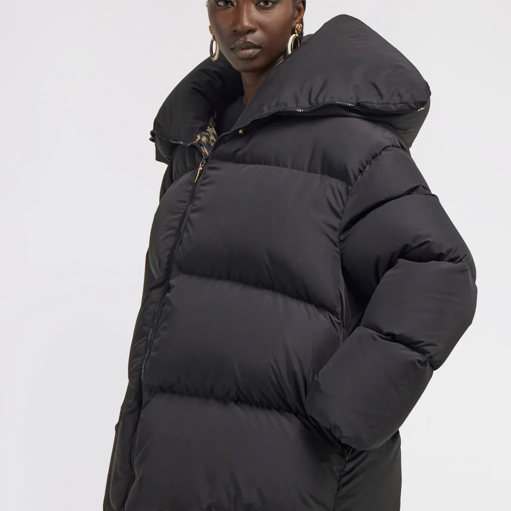 Roberto Cavalli High Neck Puffer Jacket
