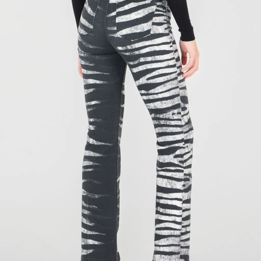 Roberto Cavalli Zebra Printed Pants