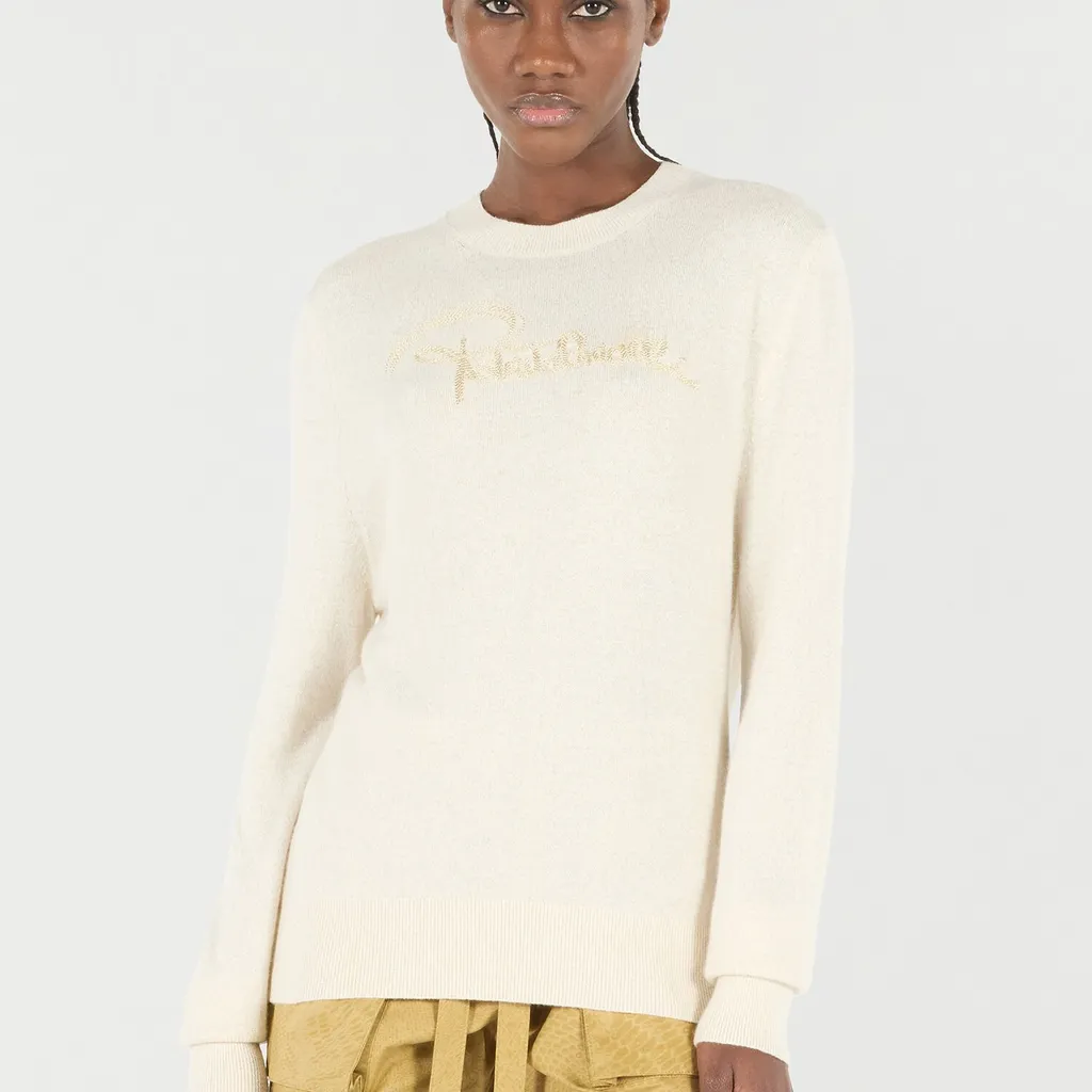 Roberto Cavalli Logo Embroidered Sweater