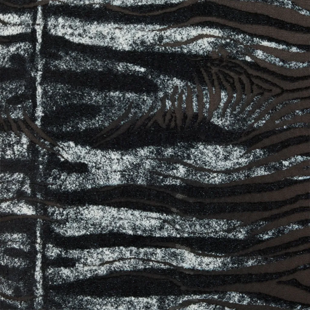 Roberto Cavalli Tiger Skin And Zebra Motif Dress