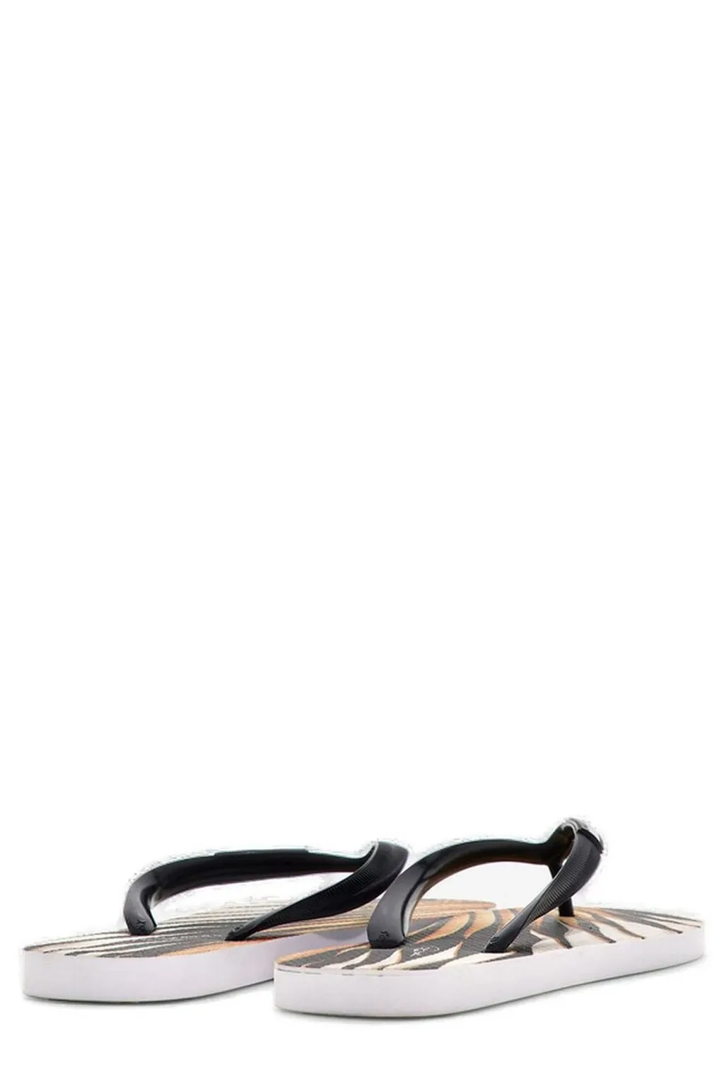 Roberto Cavalli Ray Of Gold Flip Flops