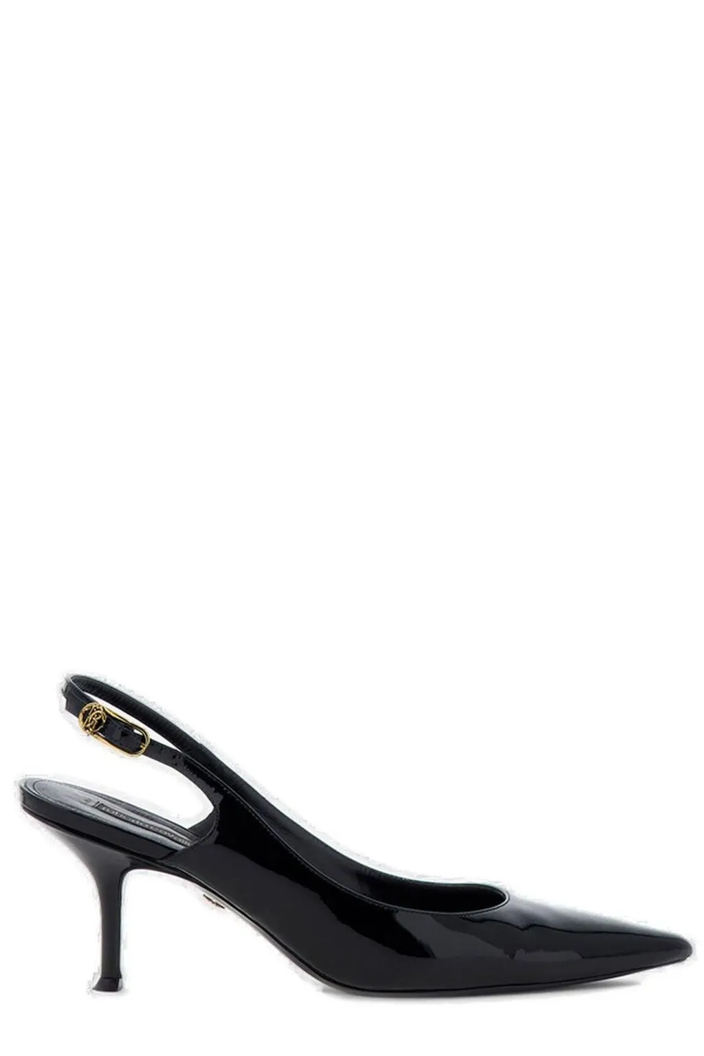 Roberto Cavalli Pointed-Toe Slingback Pumps