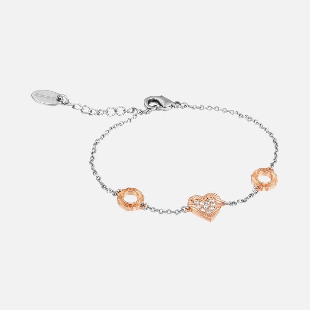 Just Cavalli Embellished Bracelet And Watch Set