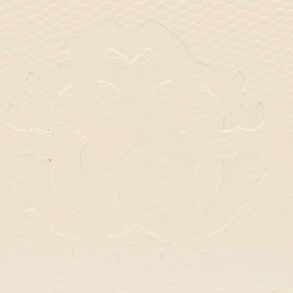 Roberto Cavalli Monogram Rc Flap Wallet