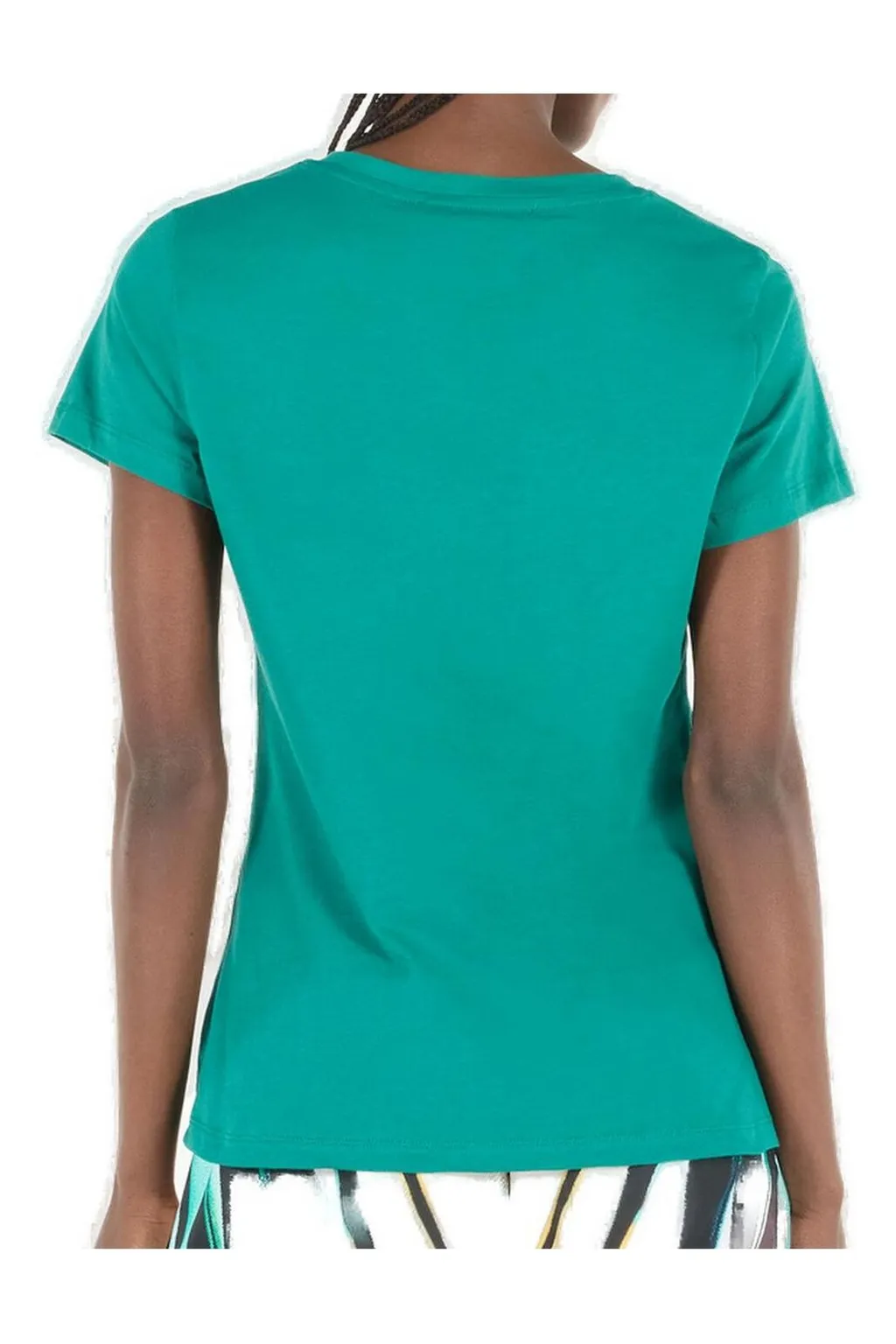 Roberto Cavalli Stud Rc Monogram And Logo T-Shirt