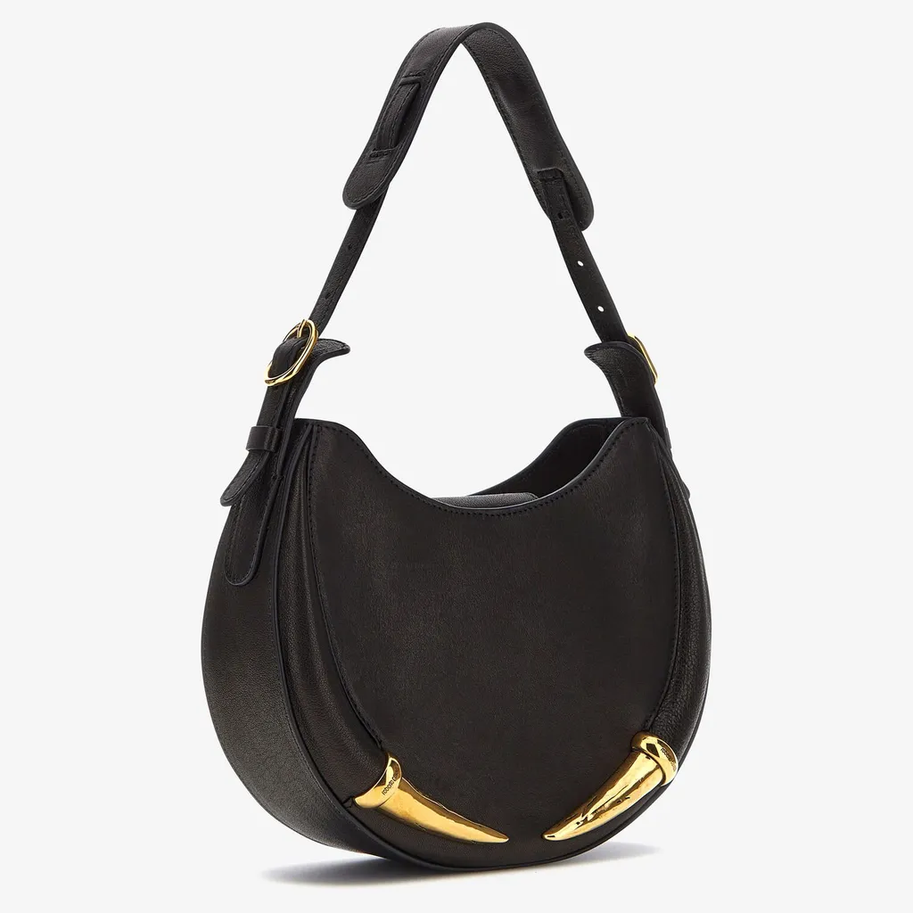 Roberto Cavalli Large Fang Shoulder Bag