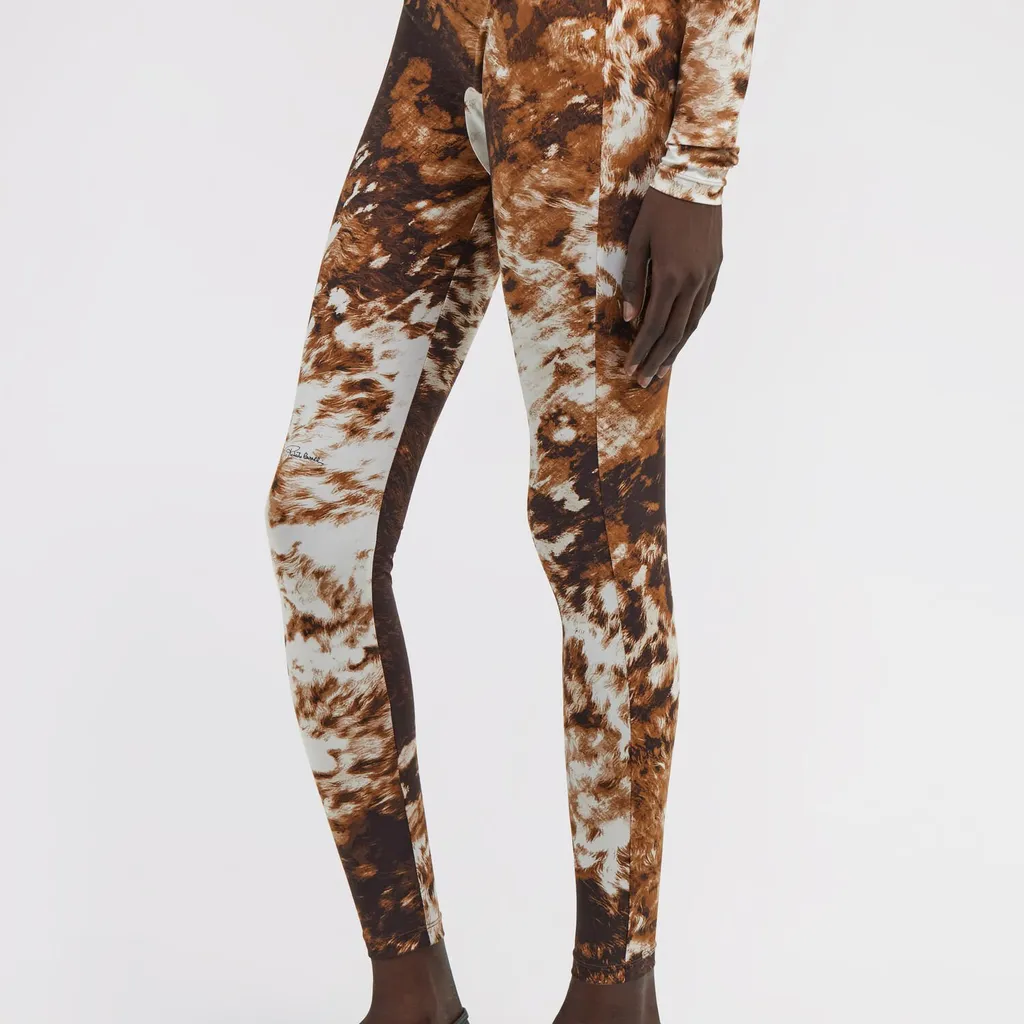 Roberto Cavalli Appaloosa Print Leggings
