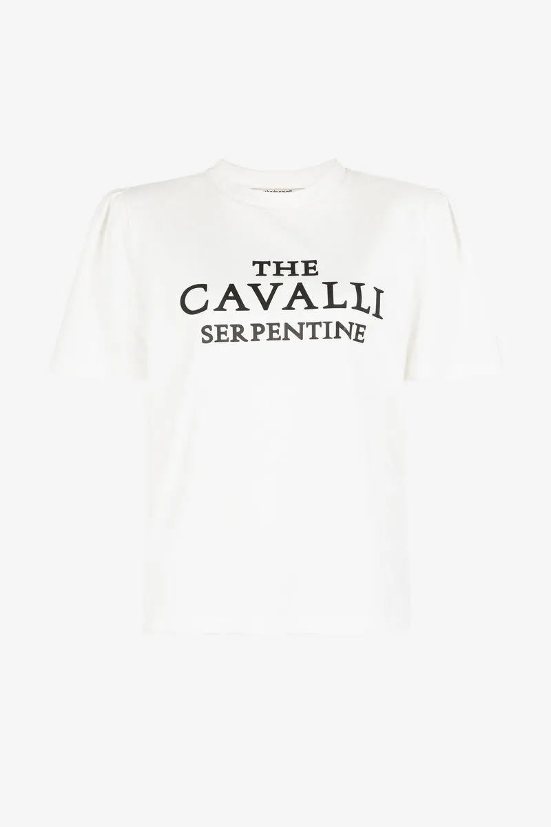Roberto Cavalli Logo Print T-Shirt