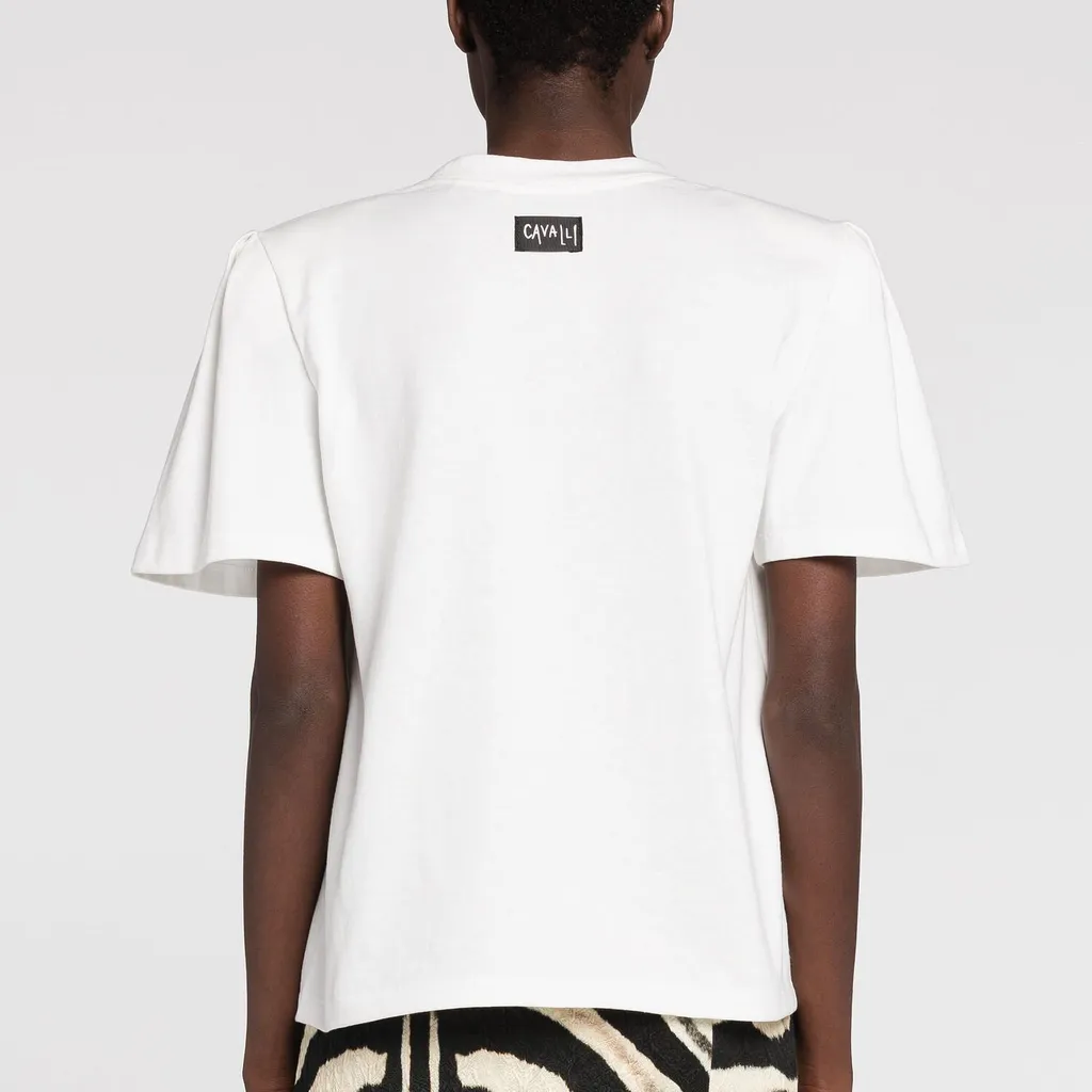 Roberto Cavalli Logo Print T-Shirt