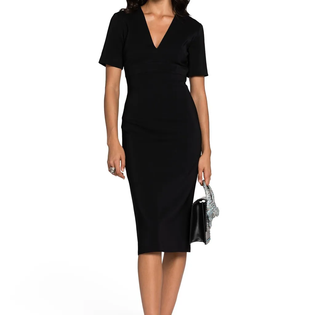 Roberto Cavalli V Neck Dress