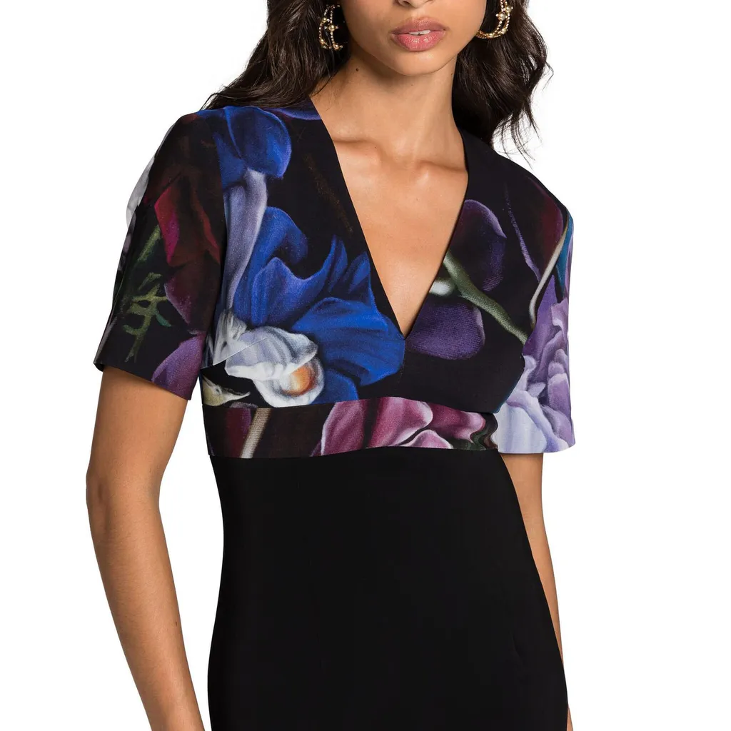 Roberto Cavalli Floral Print Dress