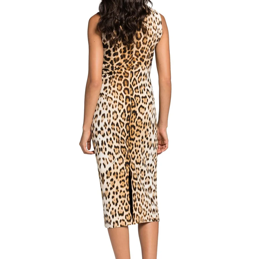 Roberto Cavalli Leopard Print Dress