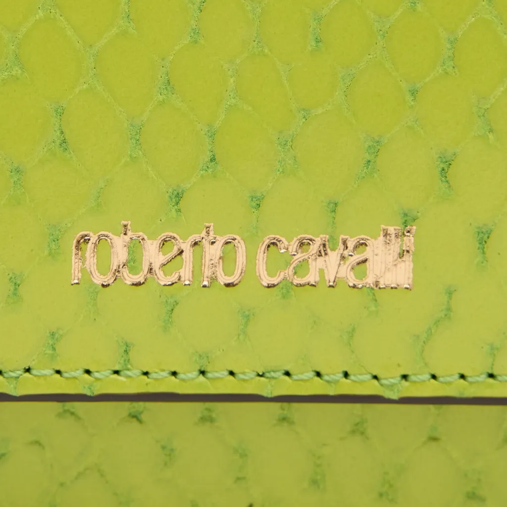 Roberto Cavalli Logo Embossed Wallet