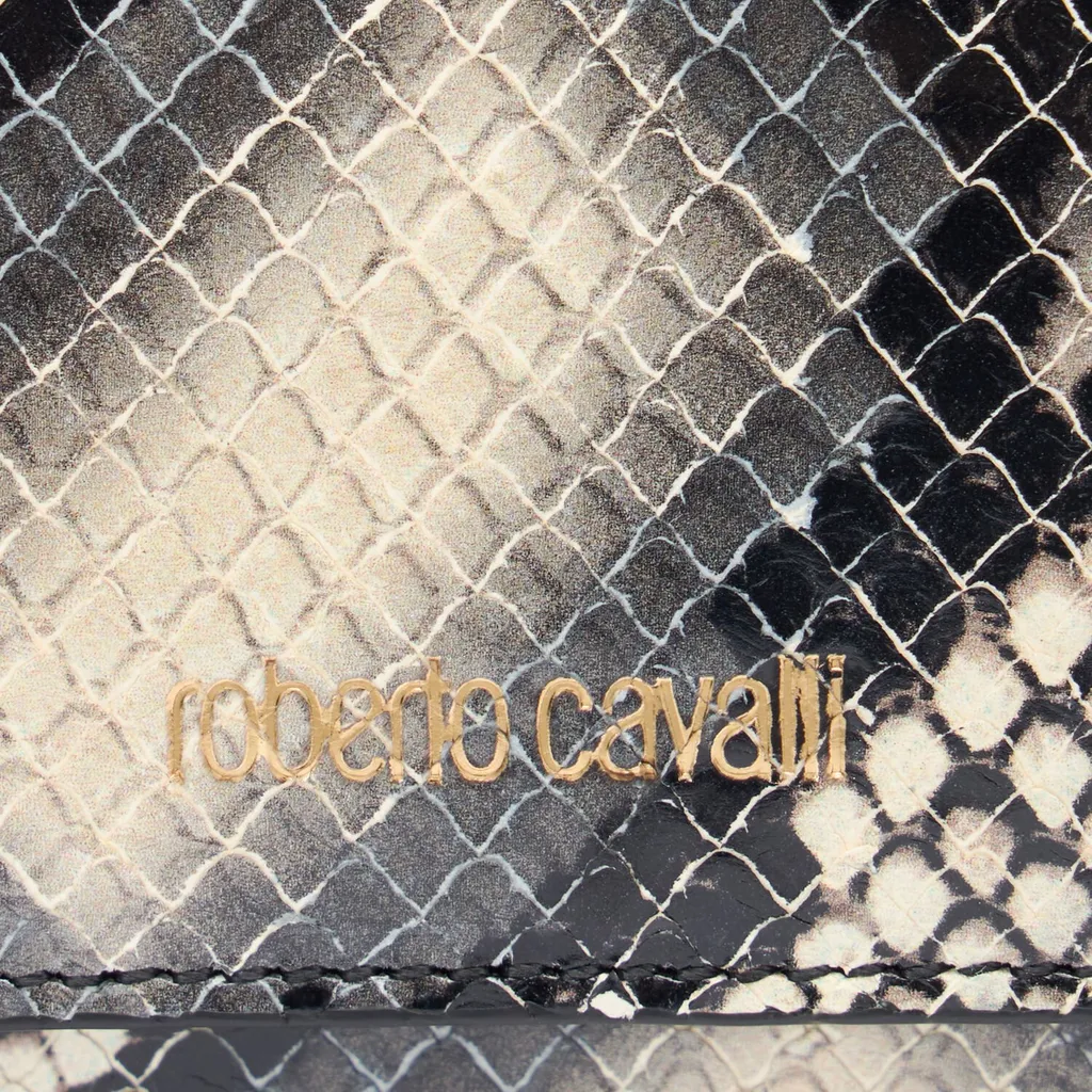 Roberto Cavalli Logo Embossed Wallet