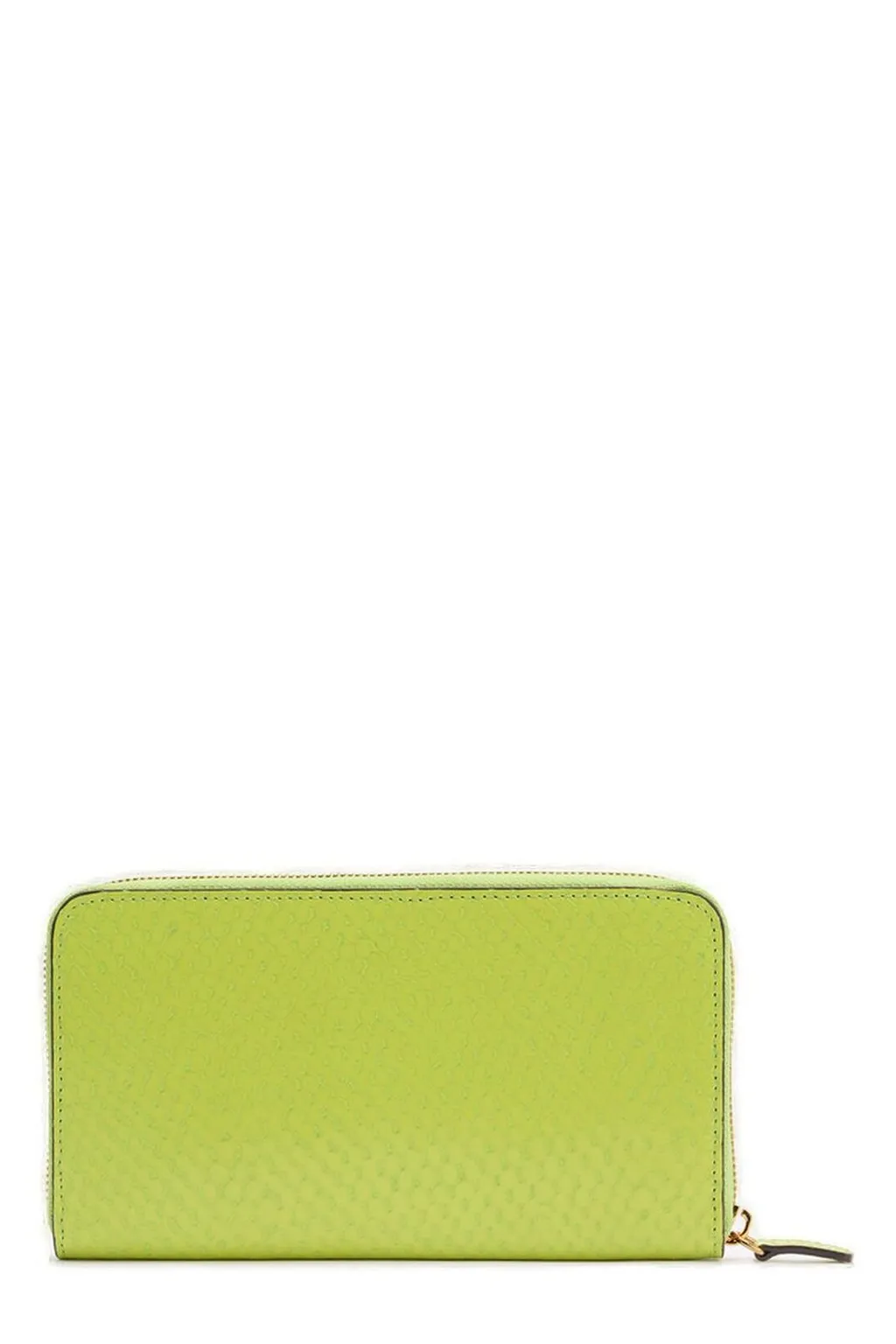 Roberto Cavalli Logo Embossed Zipped Wallet