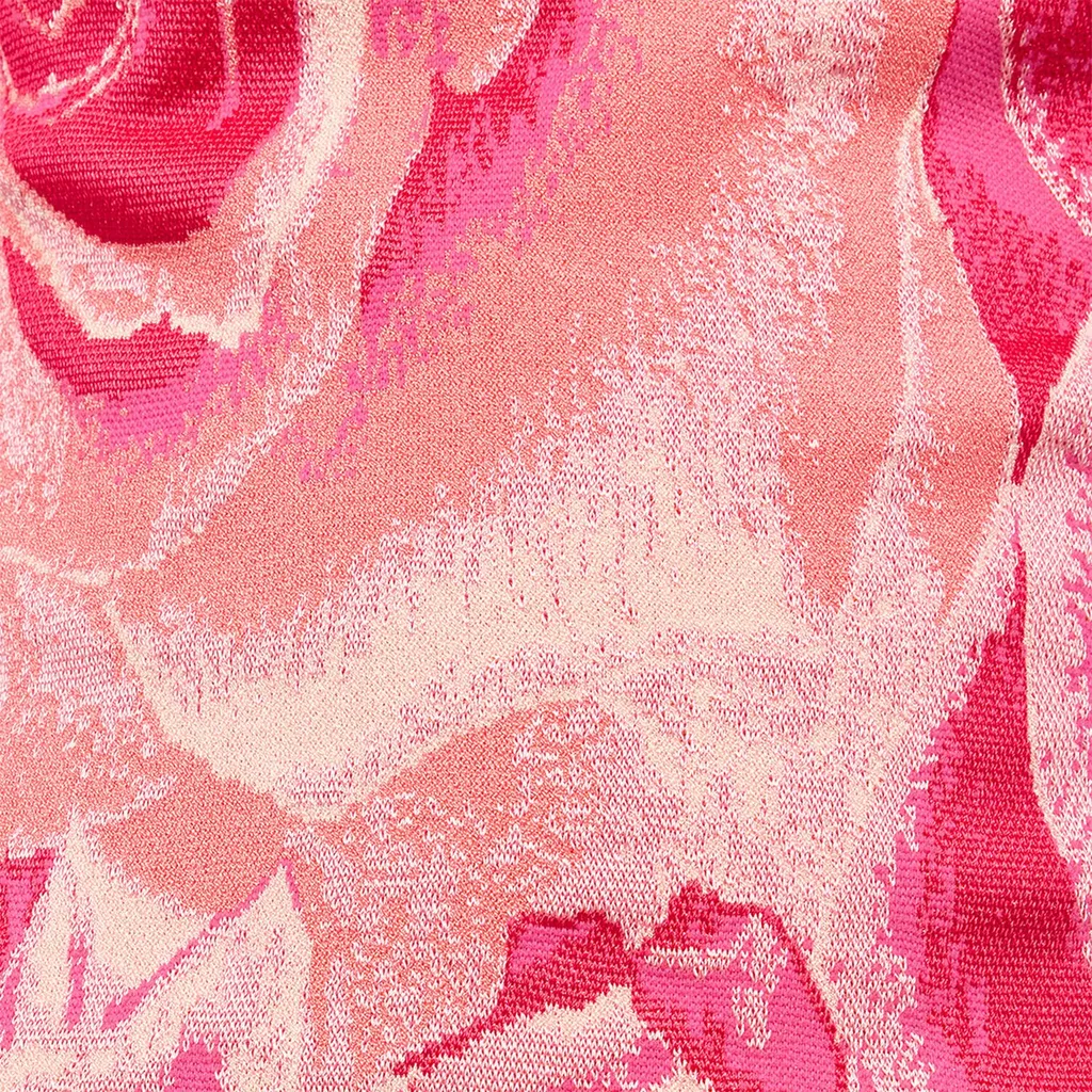 Roberto Cavalli Garden Rose Print Top
