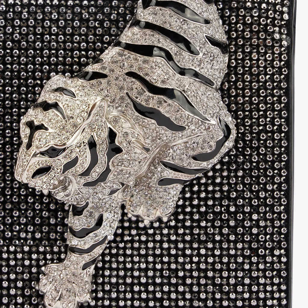 Roberto Cavalli Embellished Roar Mini Bag