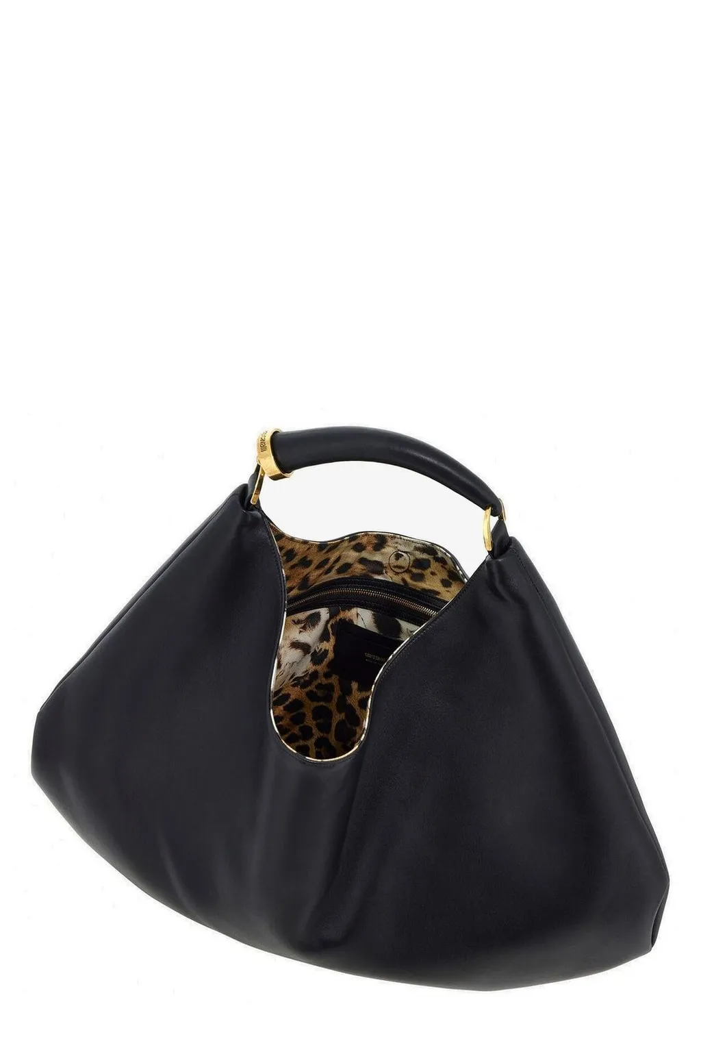 Roberto Cavalli Fang Handle Hobo Bag