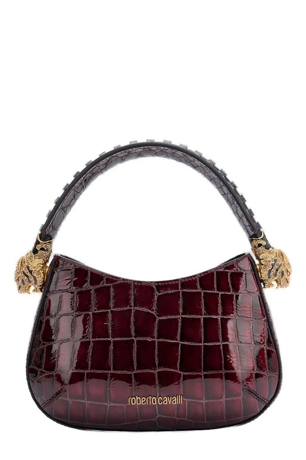 Roberto Cavalli Embossed Roar Bag